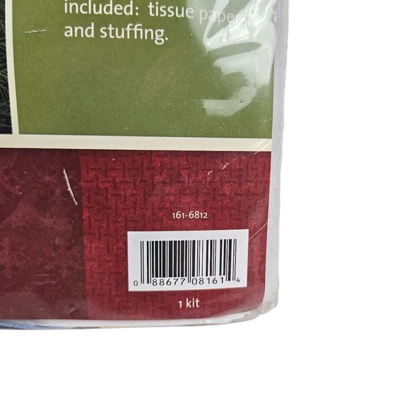 Debbie Mumm Felt Stocking Craft Kit Winter Games Christmas Holiday Blue White - Picture 7 of 9